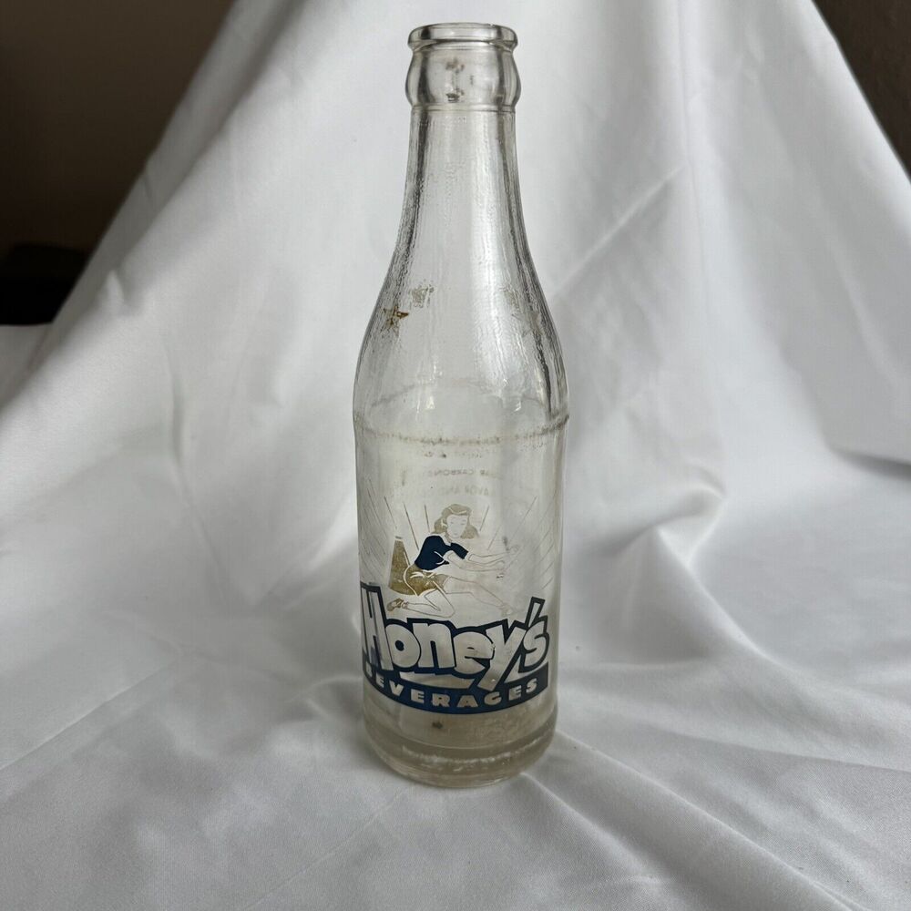 Honey’s Beverages Vintage Soda Bottle Coca Cola Bottling Meadville Pennsylvania